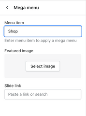 Globo Mega Menu, Navigation - Mega Menu with images, Drop Down