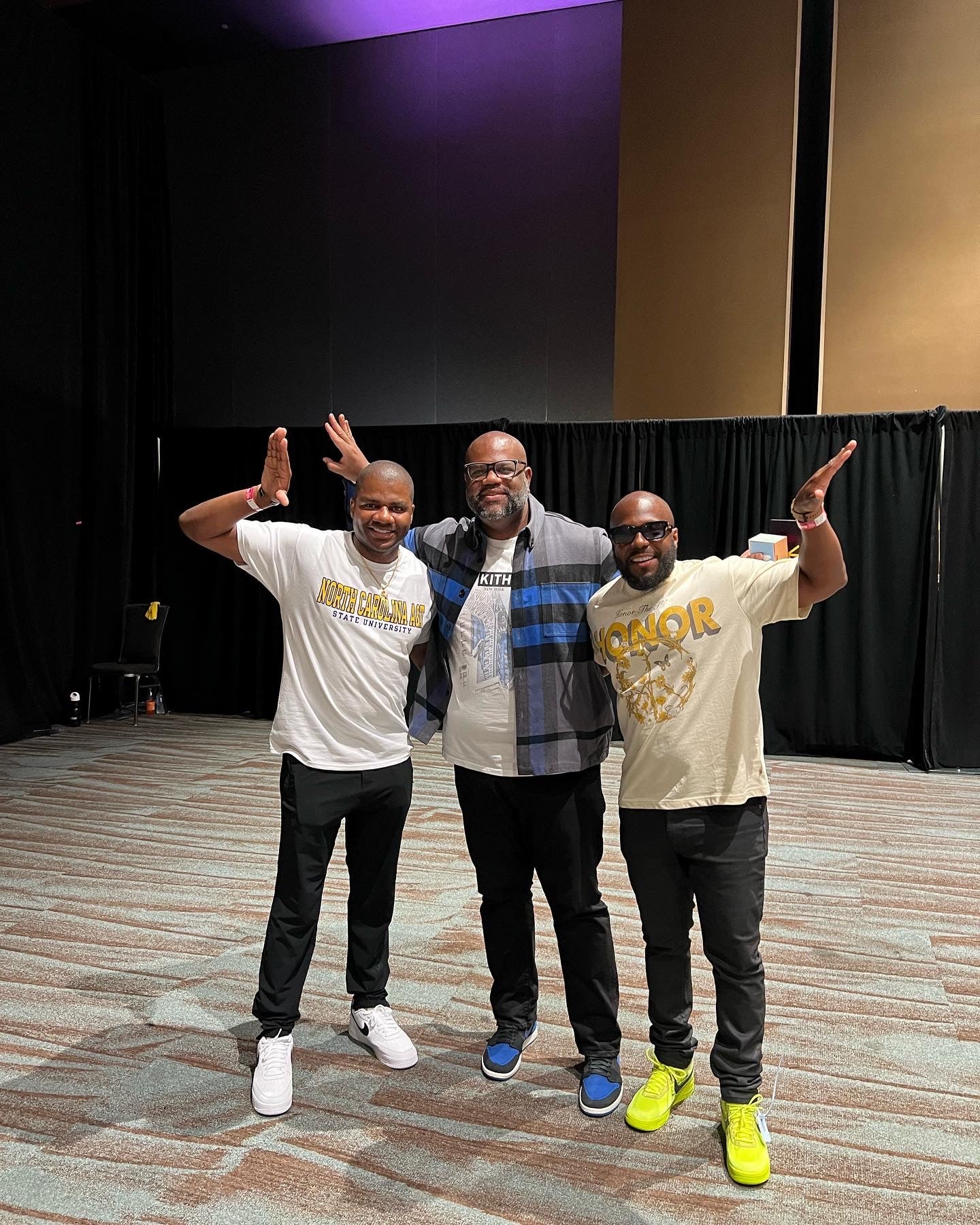 SPGBK Watches Owners with Fuddruckers CEO Nicholas Perkins at Essence Fest 2023