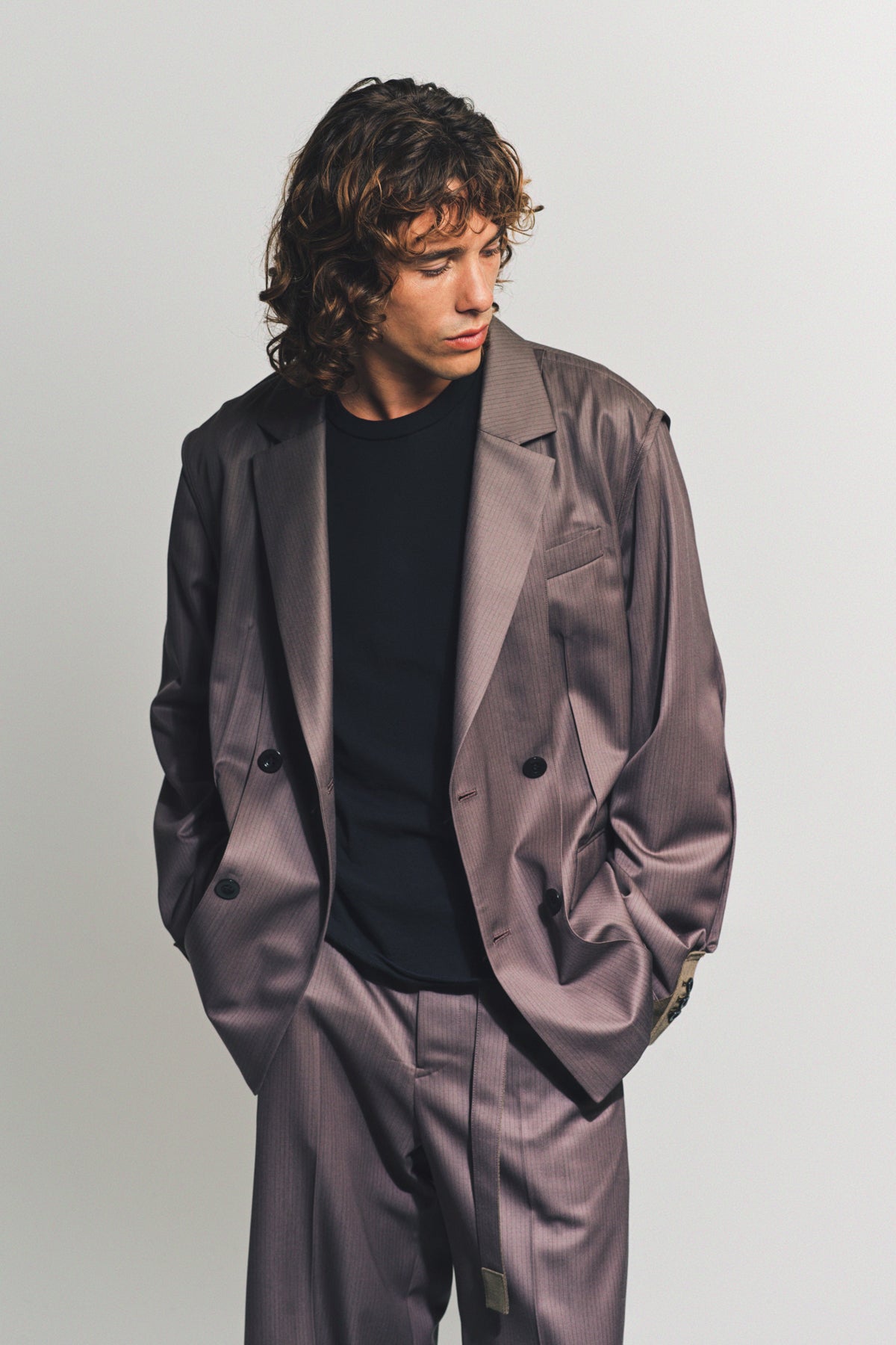 SACAI   DOESKIN JACKET