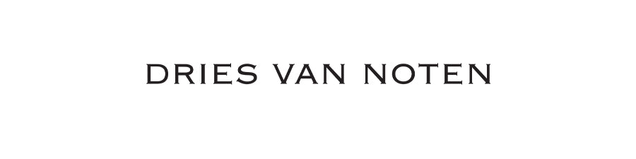 Dries Van Noten logo b&w