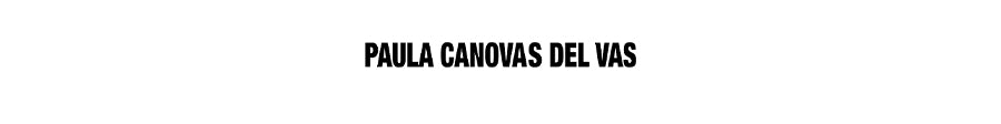 Paula Canovas del Vas logo b&w