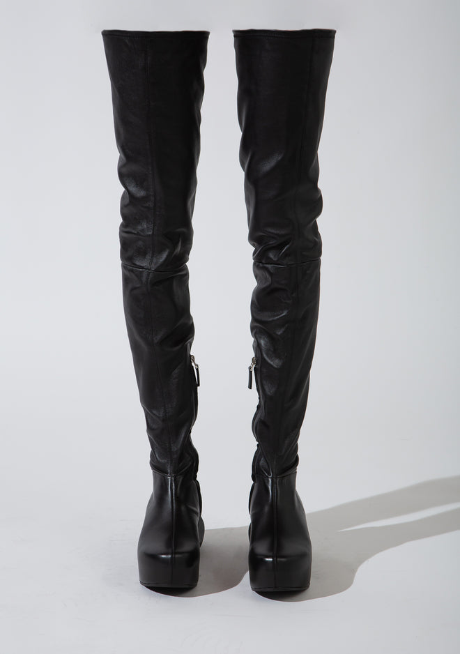 GIVENCHY | G CLOG THIGH BOOTS – MAXFIELD LA