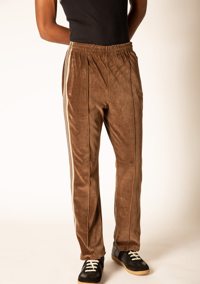 NEEDLES | VELOUR NARROW TRACK PANTS