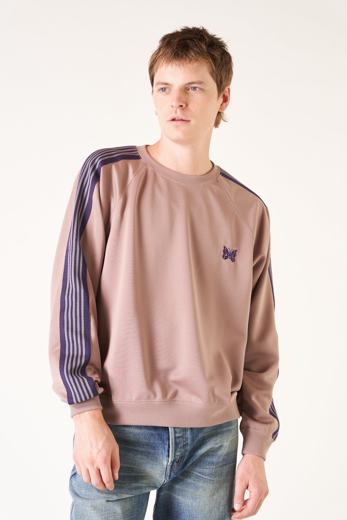 needles sleebless track crew neck shirt - ベスト