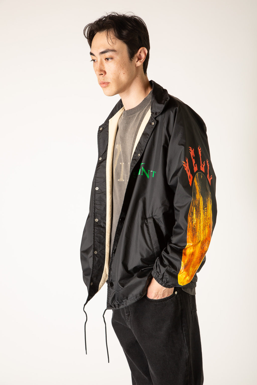 人気特価 SAINT 5DXyG189h5 MICHAEL DT / DT - COACH JACKET JACKET