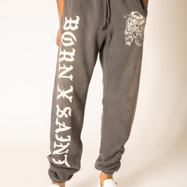 SAINT MICHAEL | B&R BORN X SAINT SWEATPANTS – MAXFIELD