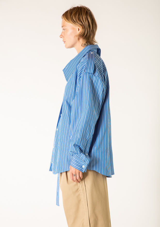 MERYLL ROGGE | DECONSTRUCTED STRIPED SHIRT