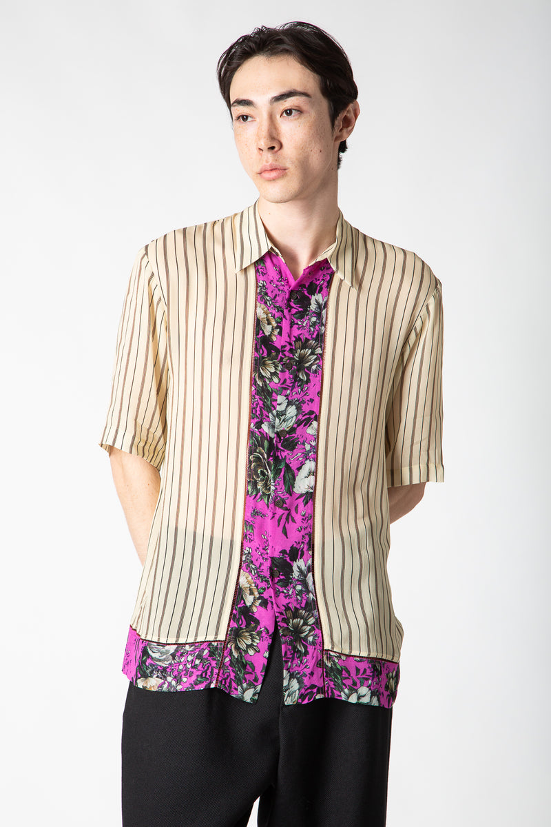 DRIES VAN NOTEN | CLASEN PATCHWORK PRINTED SHIRT