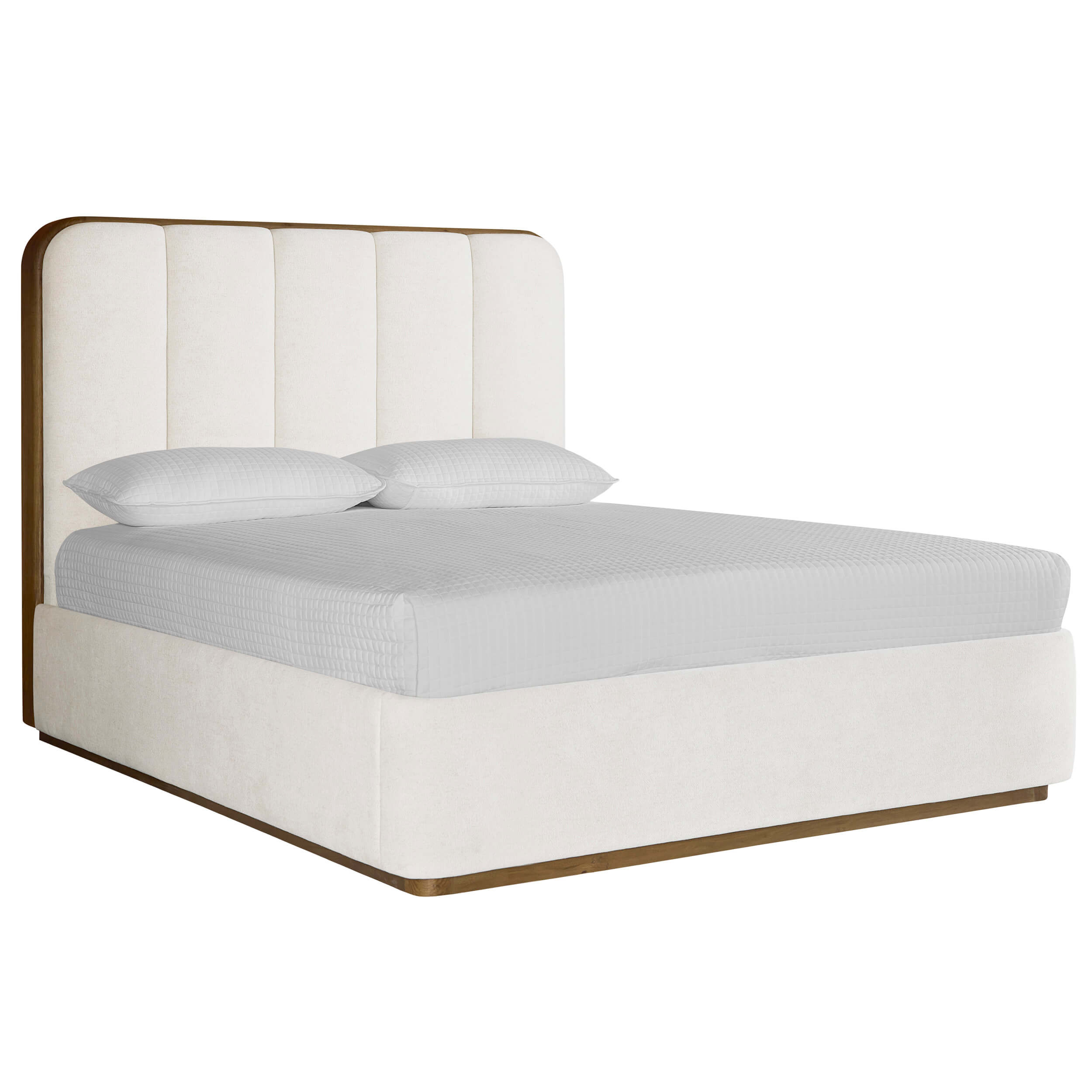 Image of Jamille Bed, Eclipse White