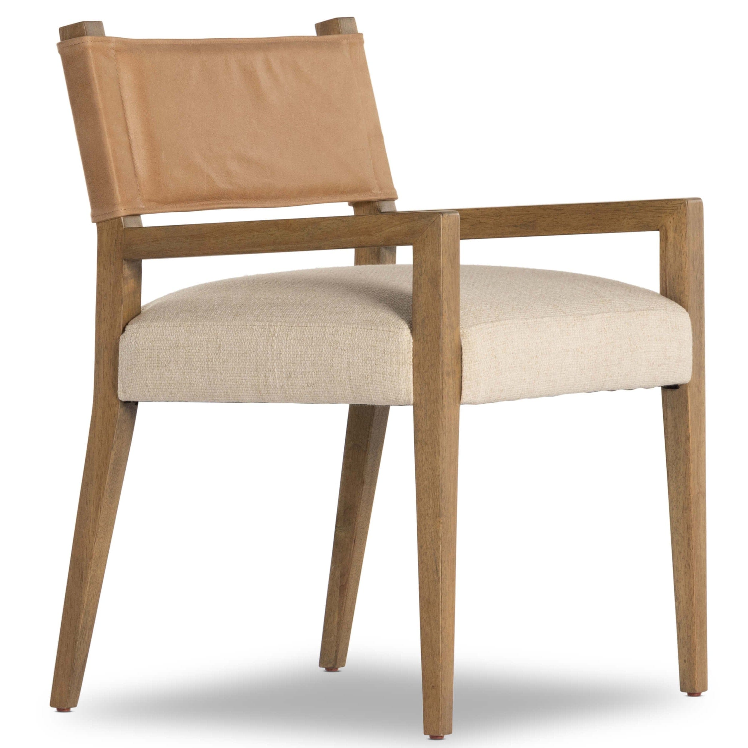 Image of Ferris Dining Arm Chair, Winchester Beige