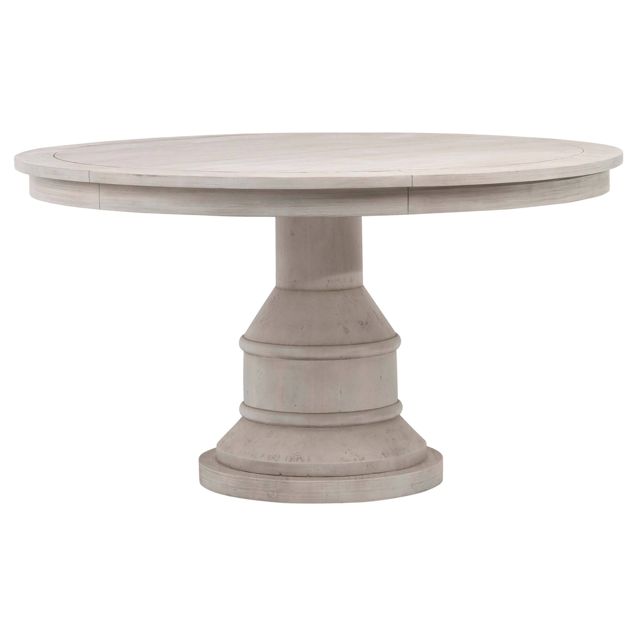 Image of Arundel Round Dining Table, White Wash