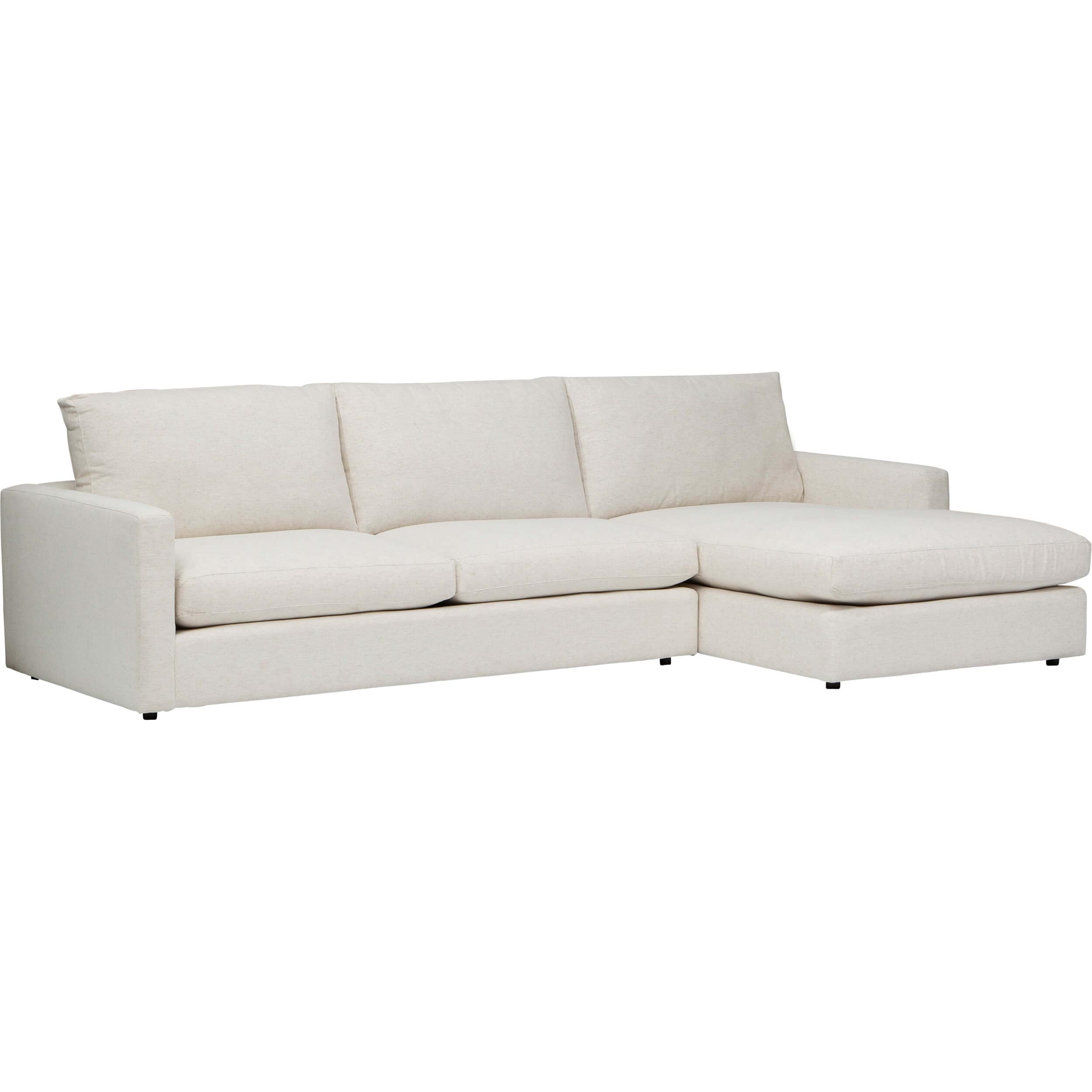 Image of Miller Sectional, Nomad Snow