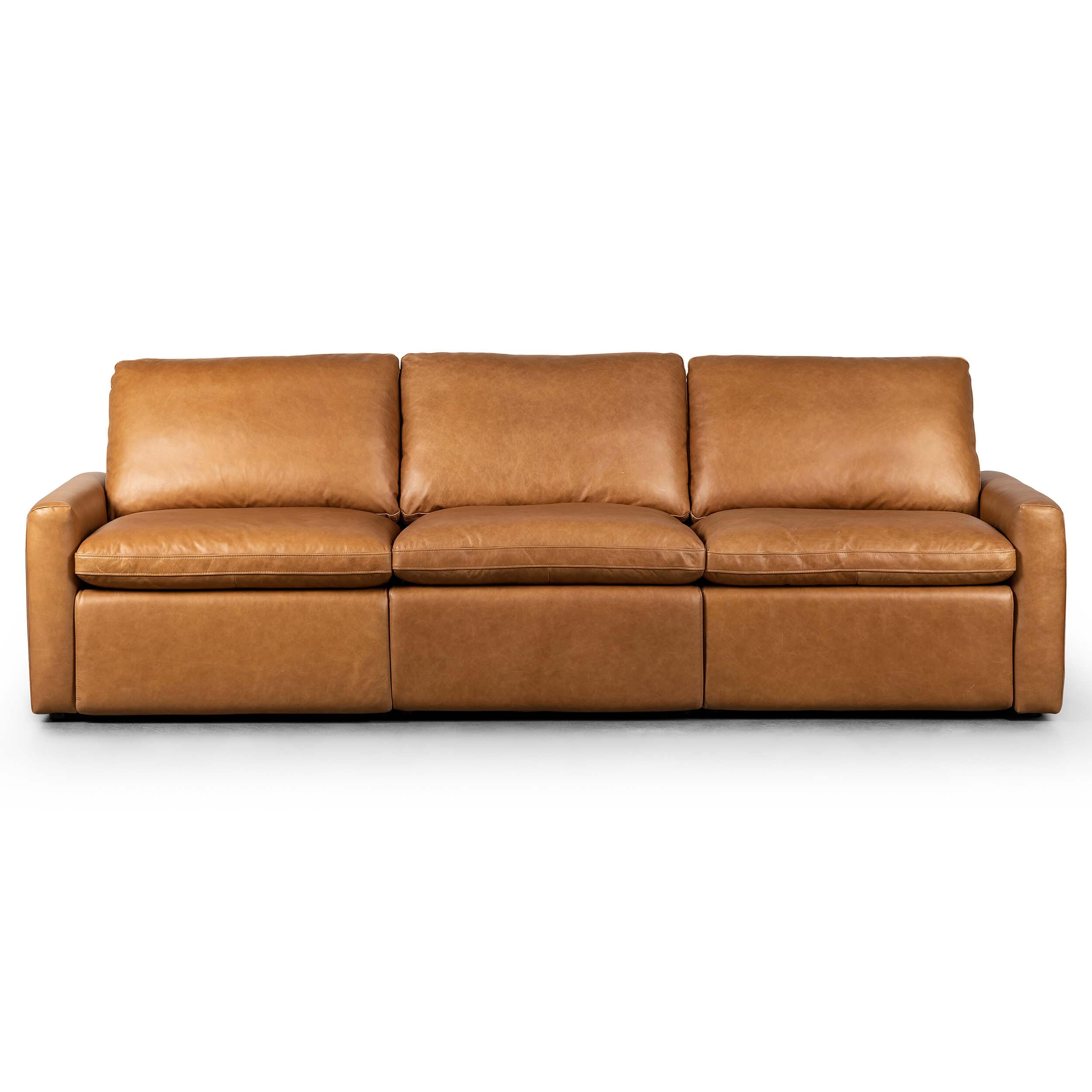 Image of Tillery 3 Piece Power Recliner Sectional, Sonoma Butterscotch