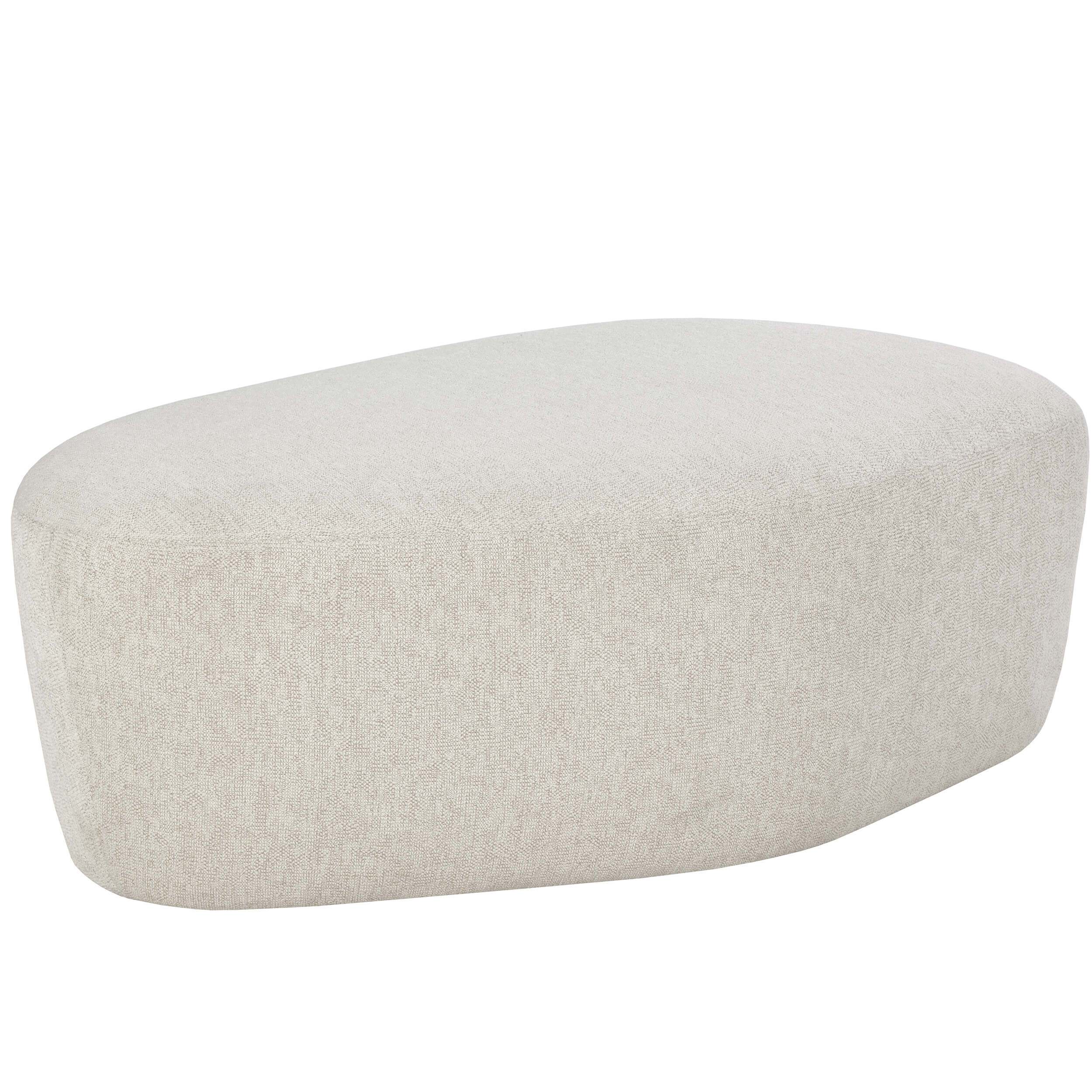 Image of Soraya Ottoman, Dove Cream