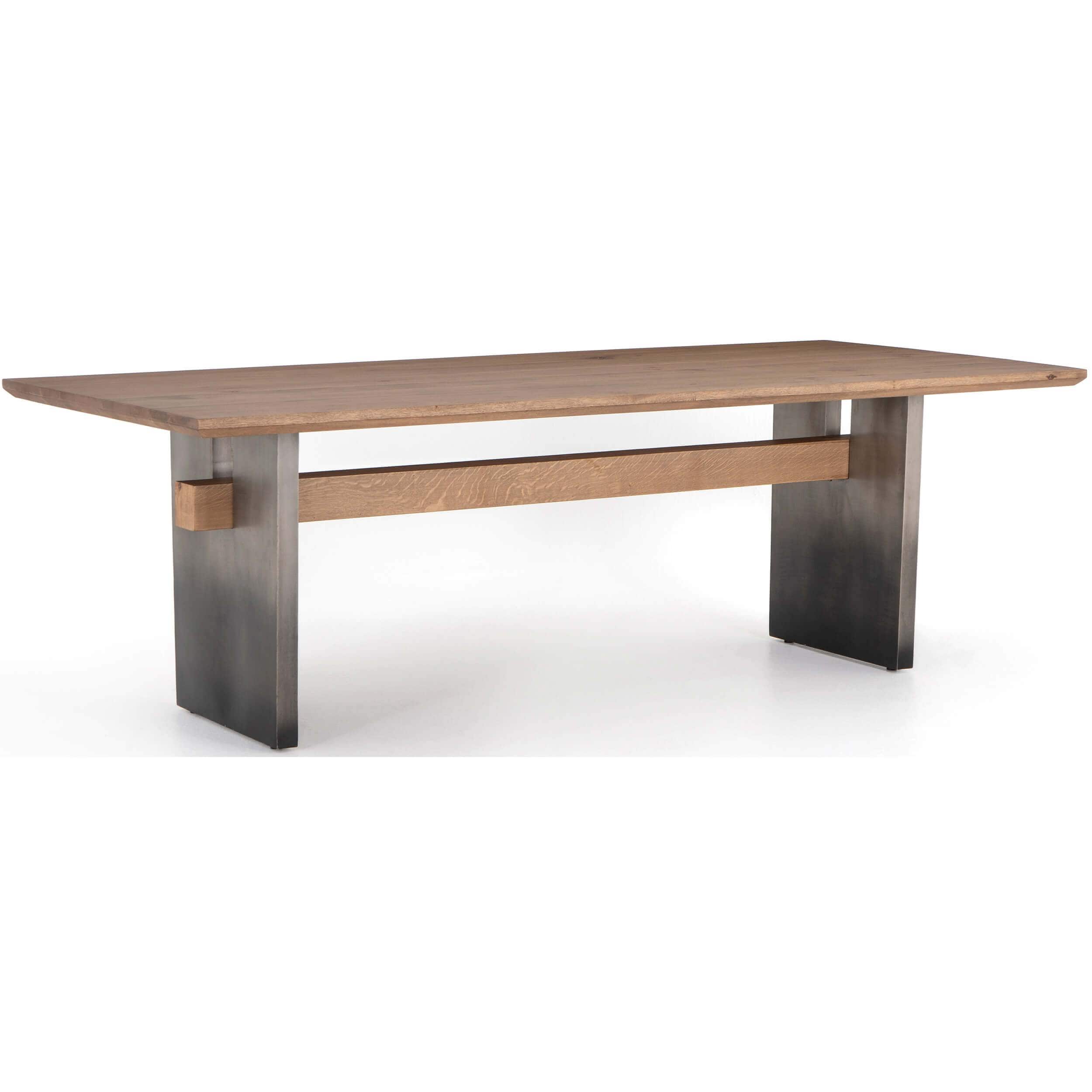 Image of Brennan Dining Table, Dove Oak