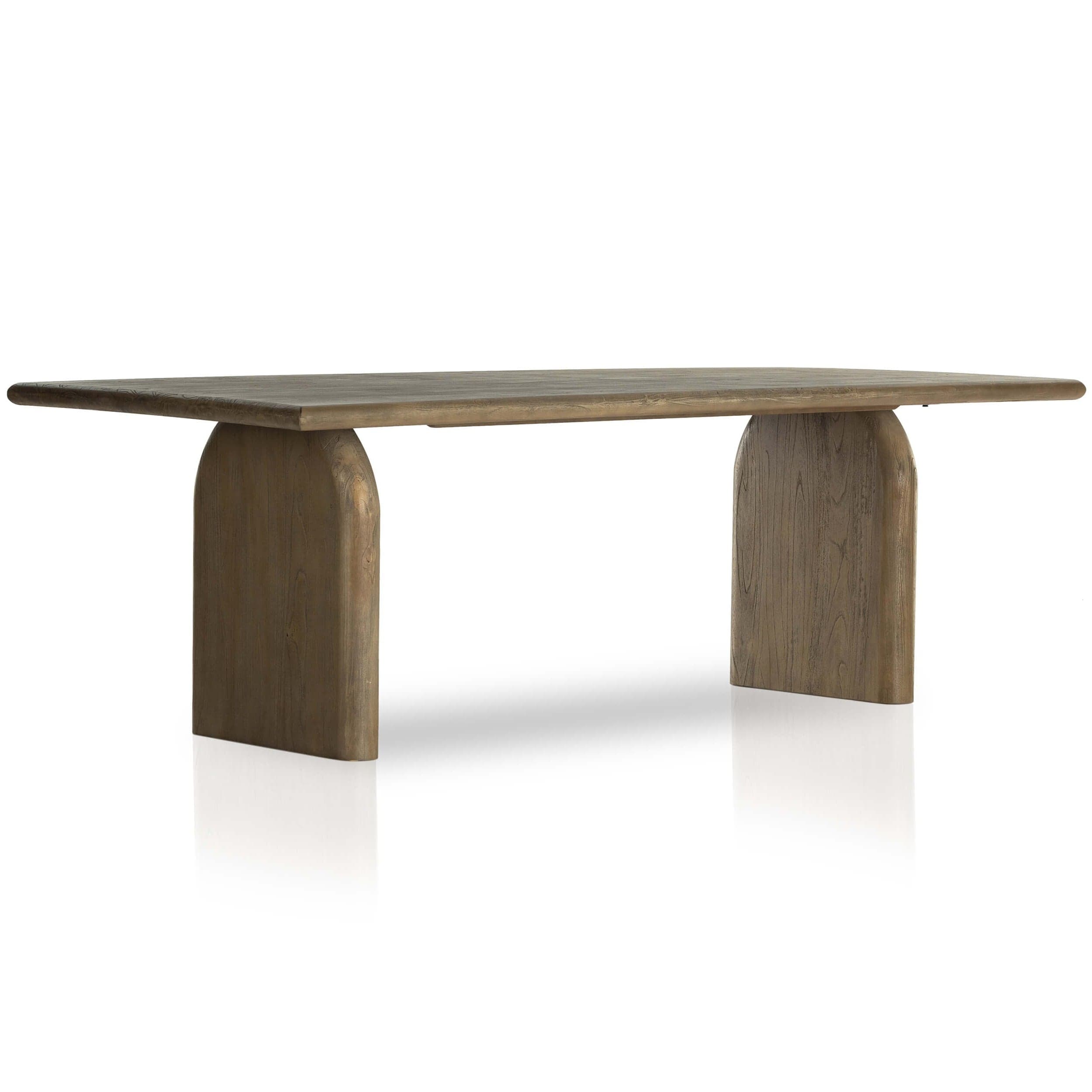 Image of Sorrento 94" Dining Table, Aged Drift