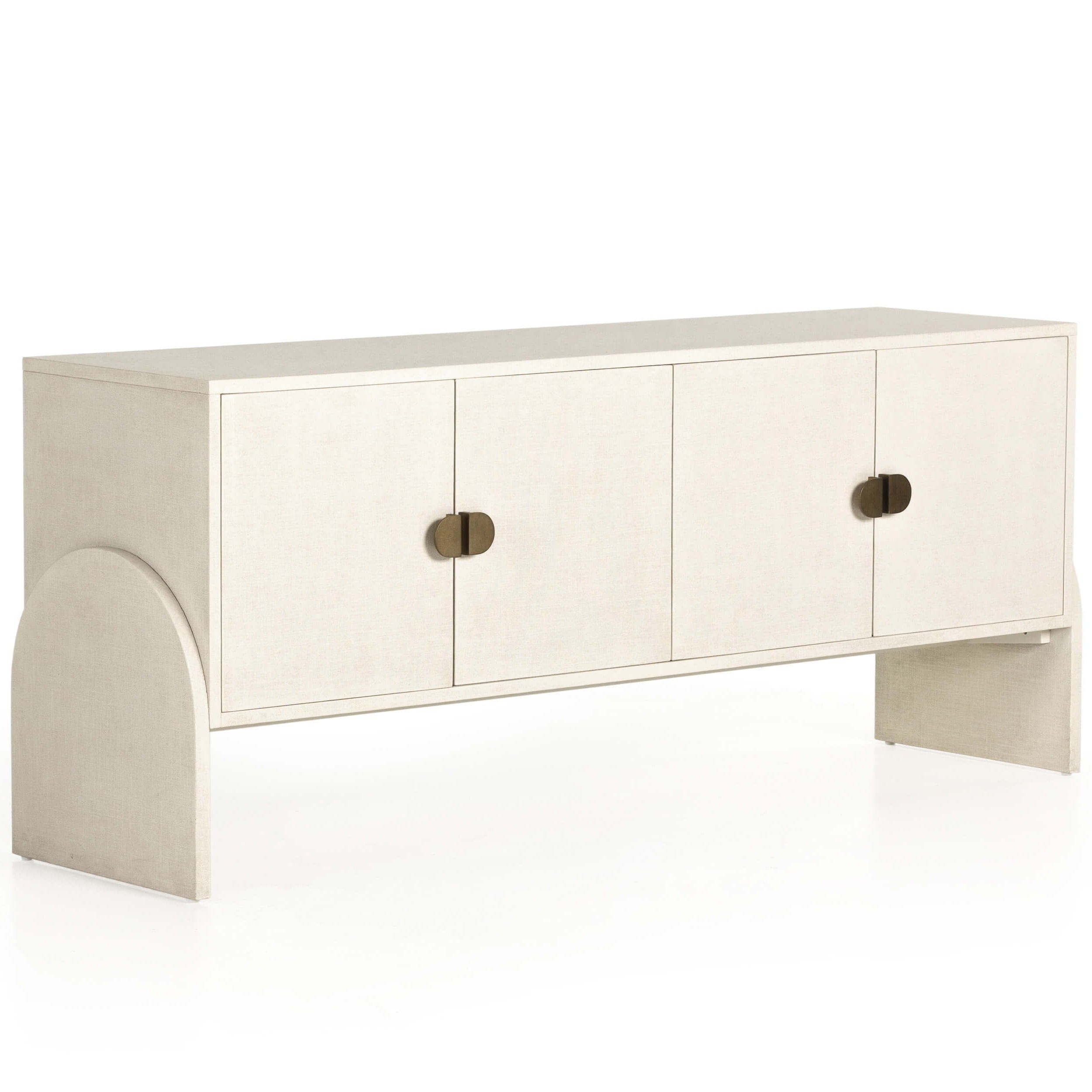 Image of Cressida Sideboard, Ivory Painred Linen