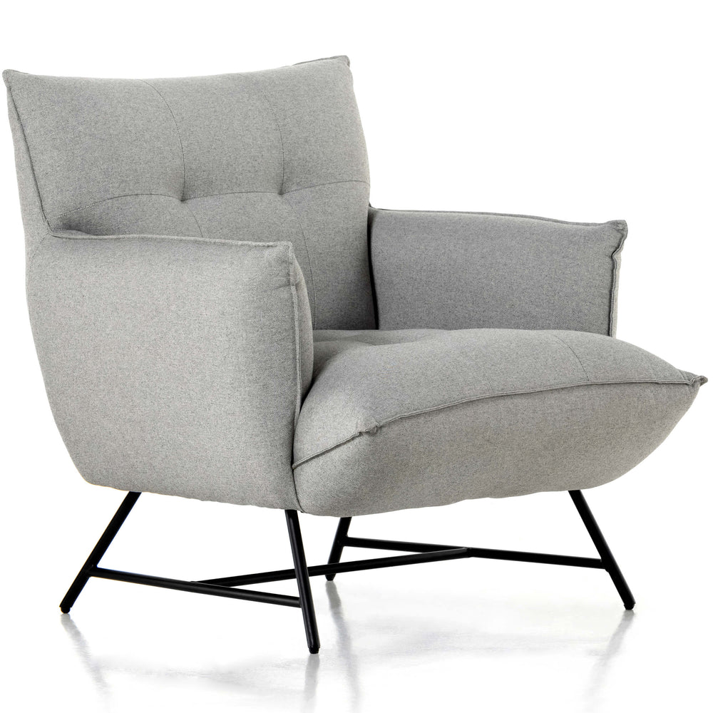 Alfonso Chair, Carrera Slate-Furniture - Chairs-High Fashion Home