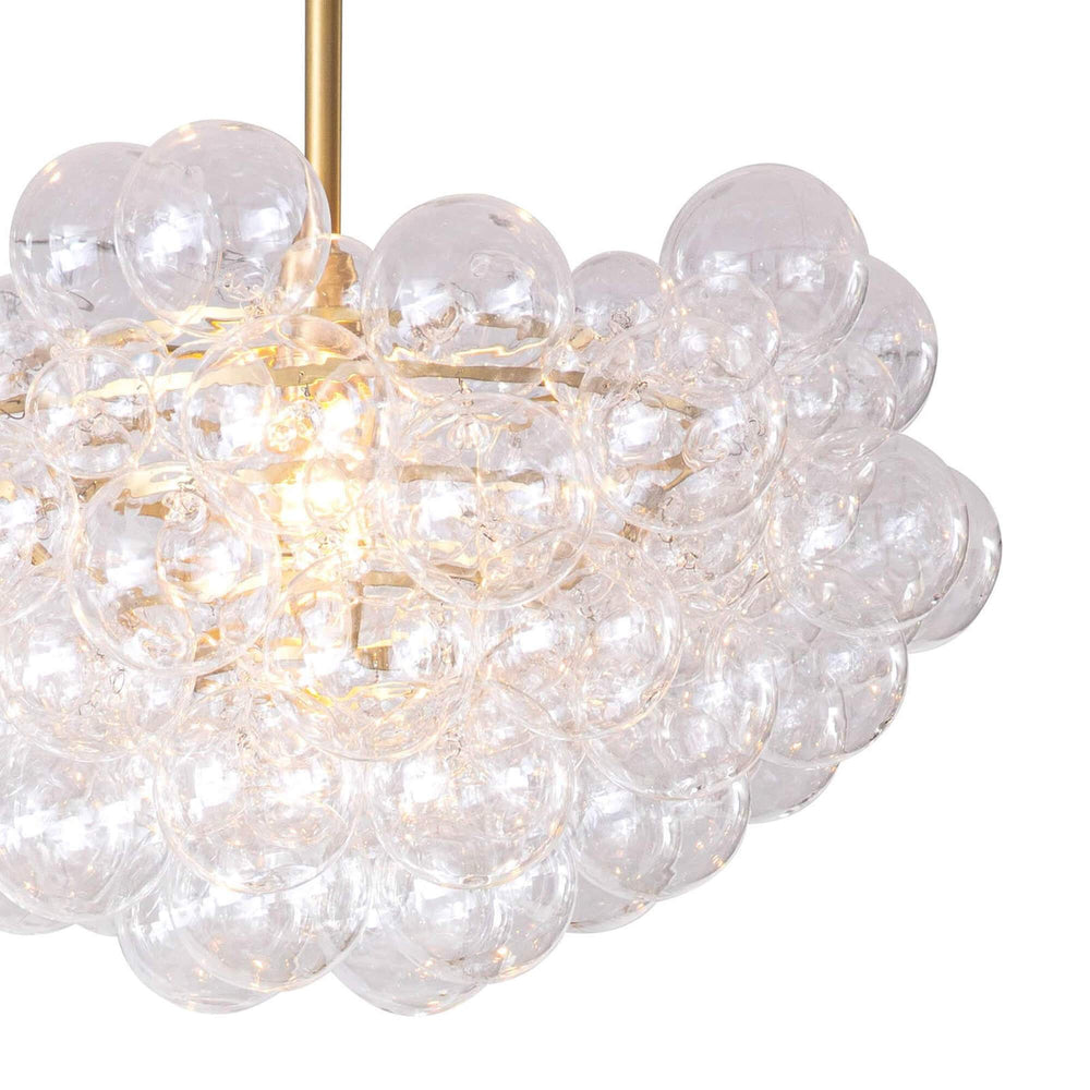 bubble chandelier black