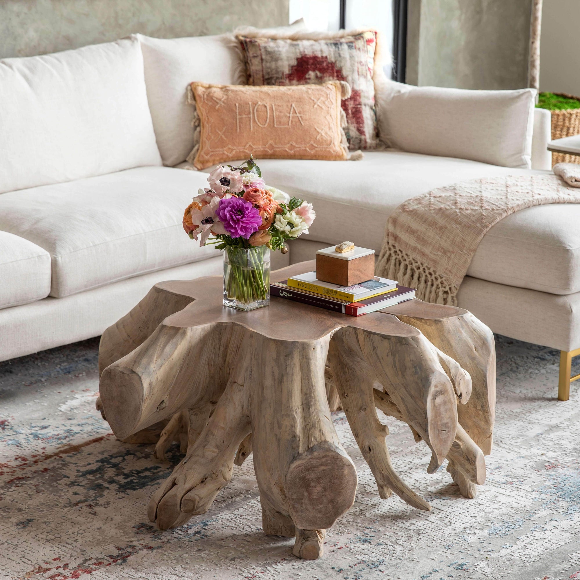 Cypress Root Coffee Table High Fashion Home