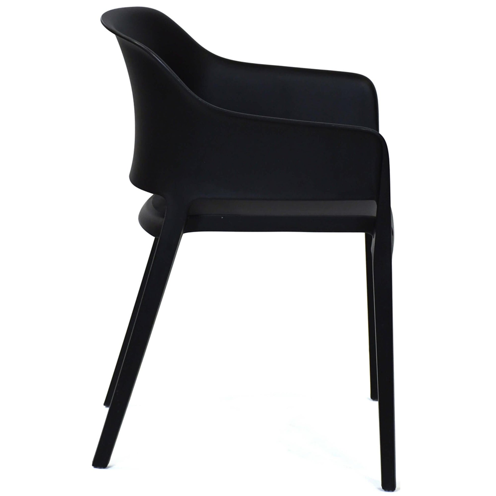 plein licht Implementeren Faro Outdoor Dining Chair, Black - Set of 2 – High Fashion Home