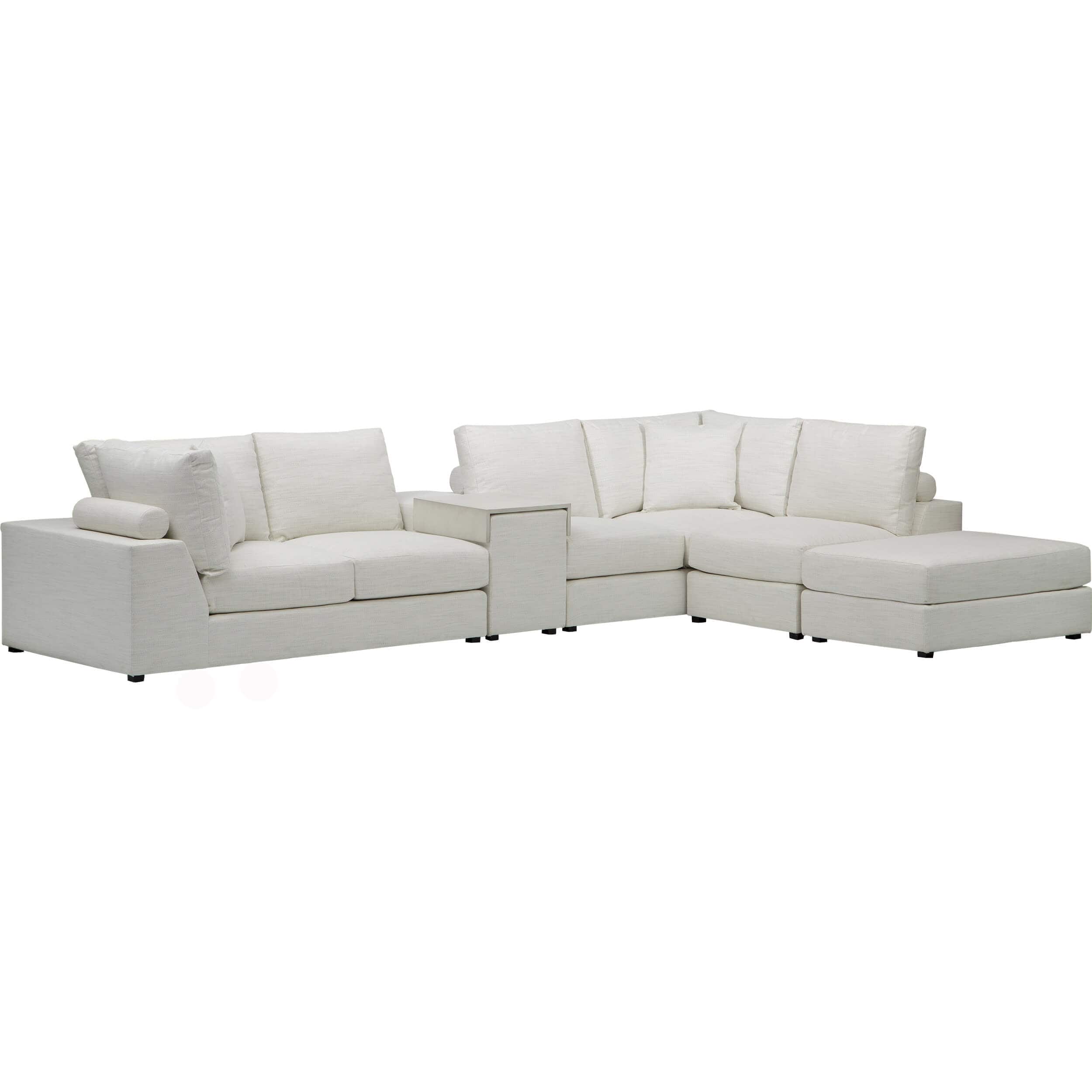 Image of Lucca Sectional, Kipri Snow