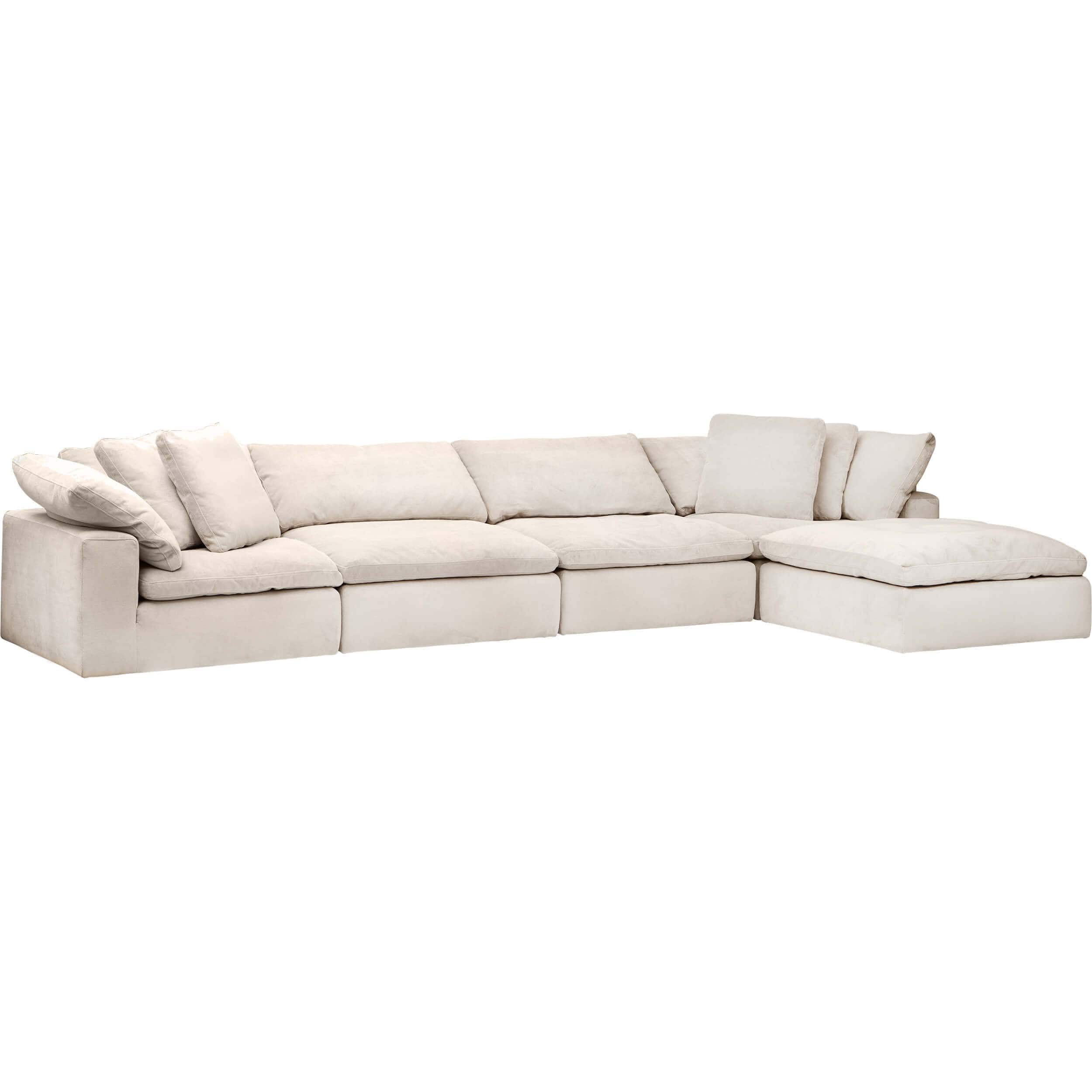 Image of Mateo 5 Piece Modular Sectional, Romo Linen