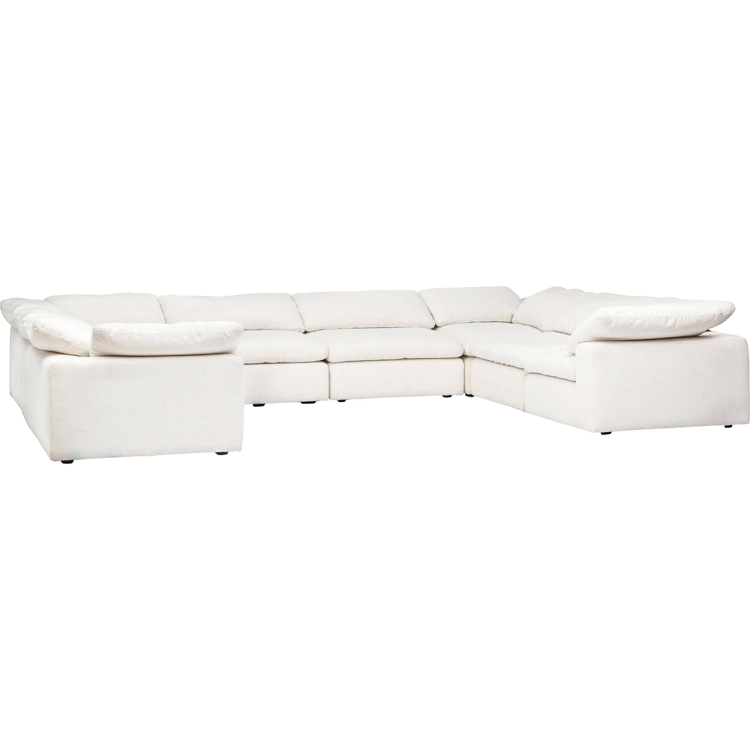 Image of Mateo 8 Piece Modular Sectional, Nomad Snow