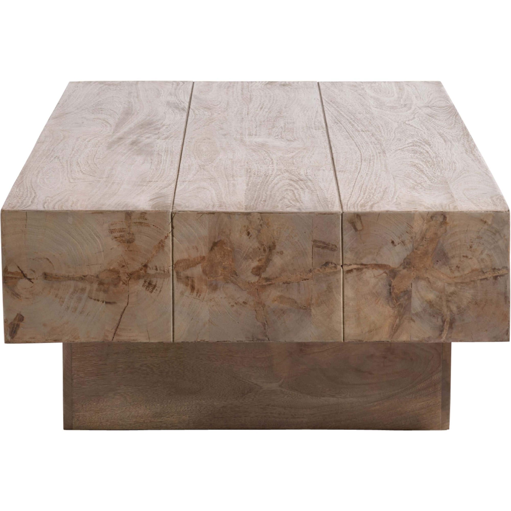 Santa Fe Coffee Table Misted Ash High Fashion Home