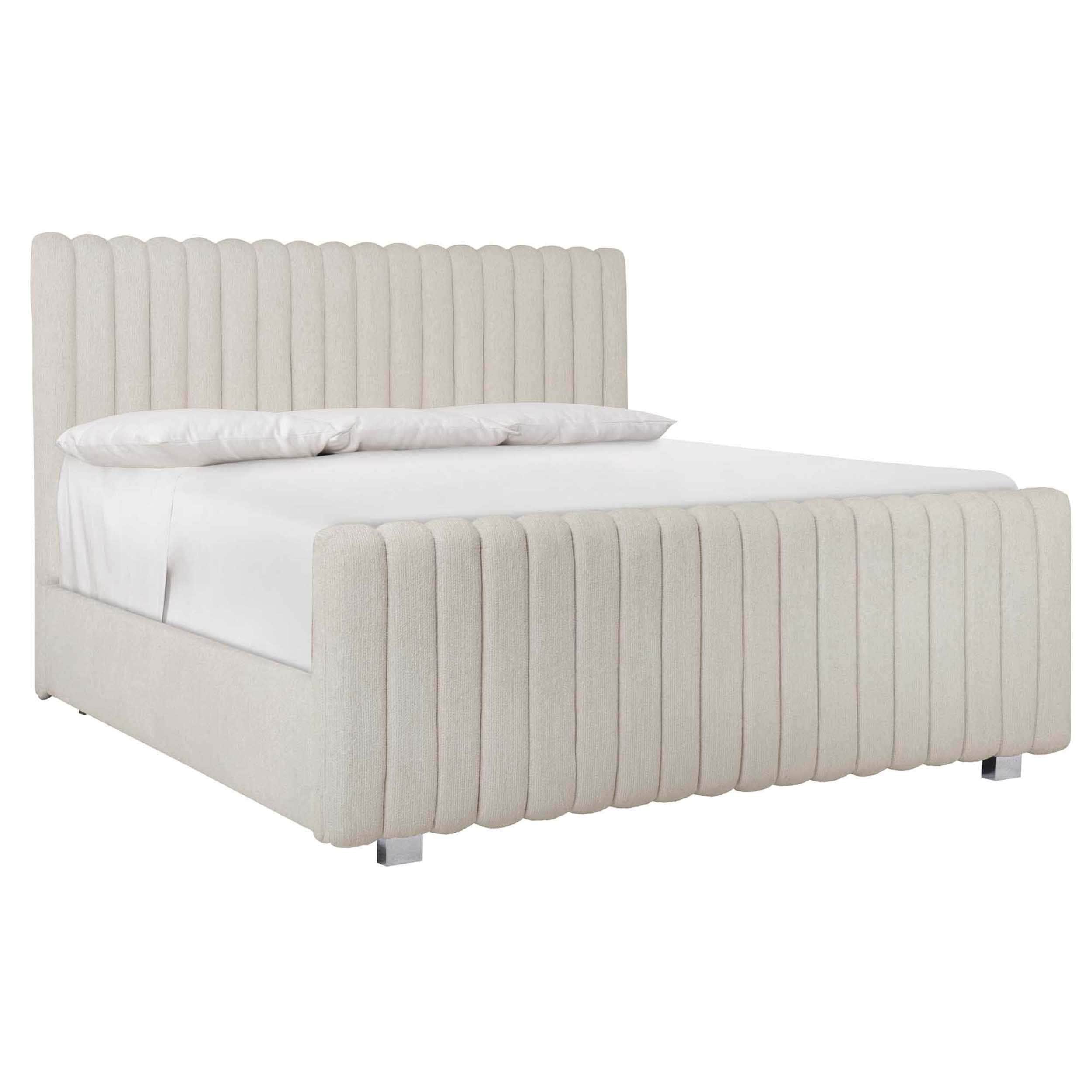 Image of Silhouette Channeled Panel Bed