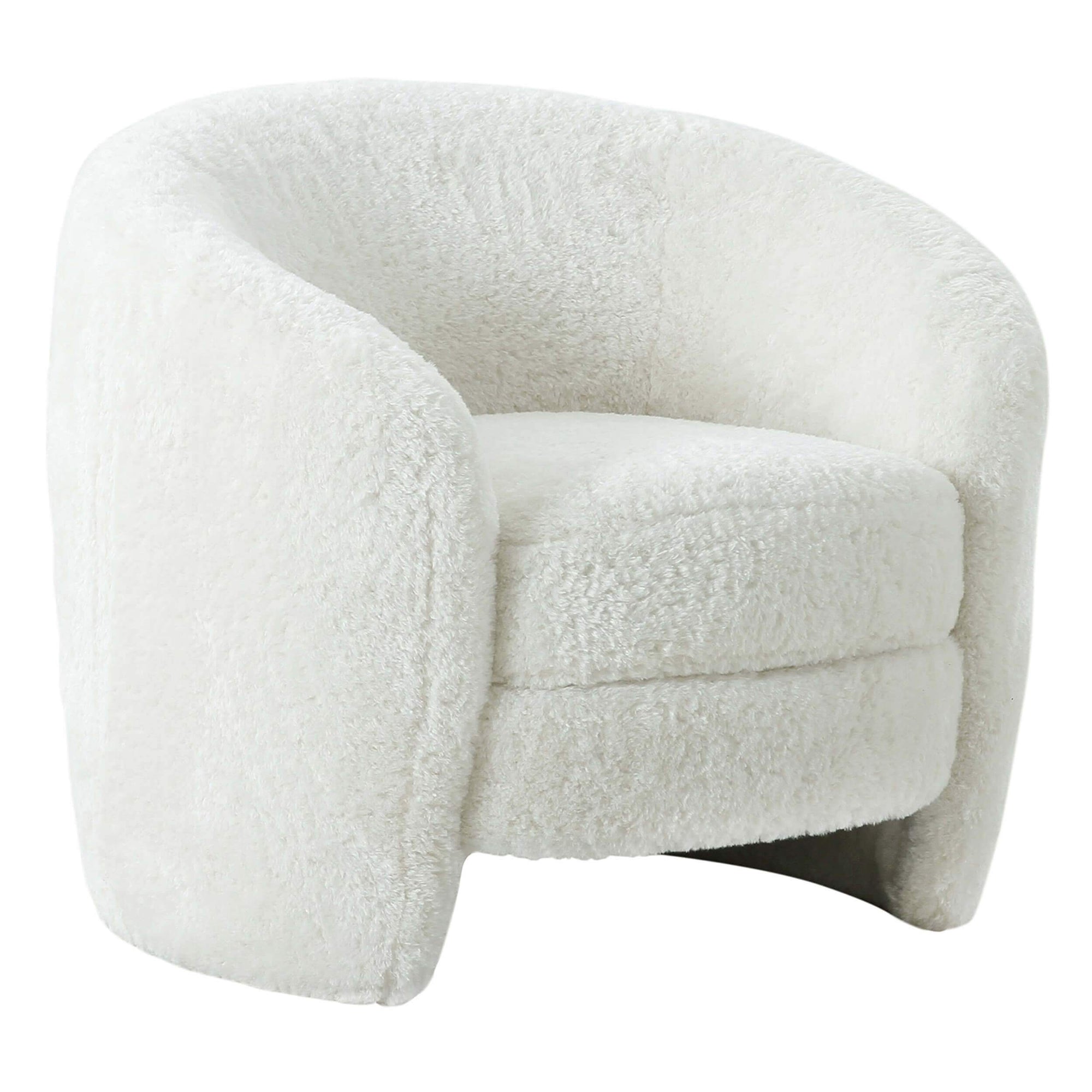 faux shearling chair