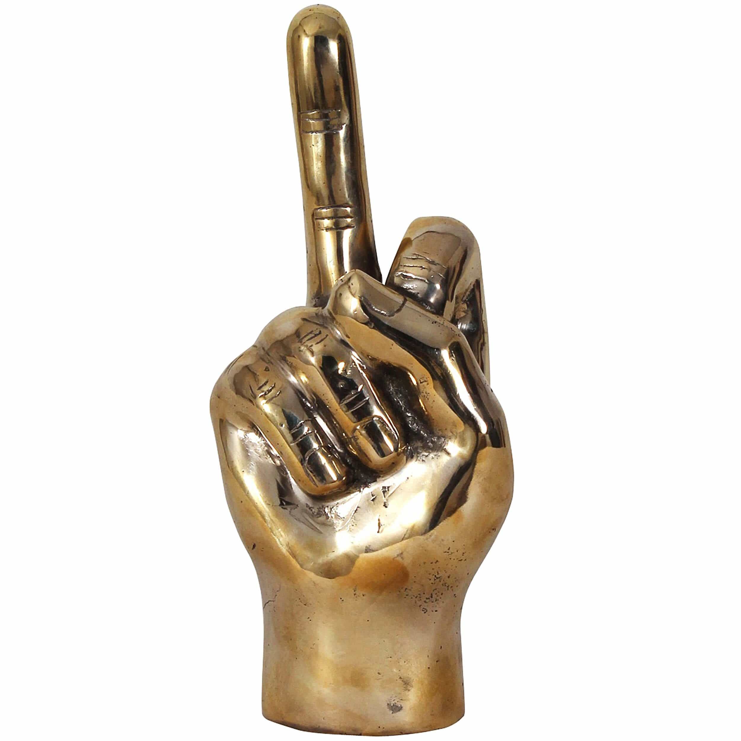 Image of The Finger, Brass