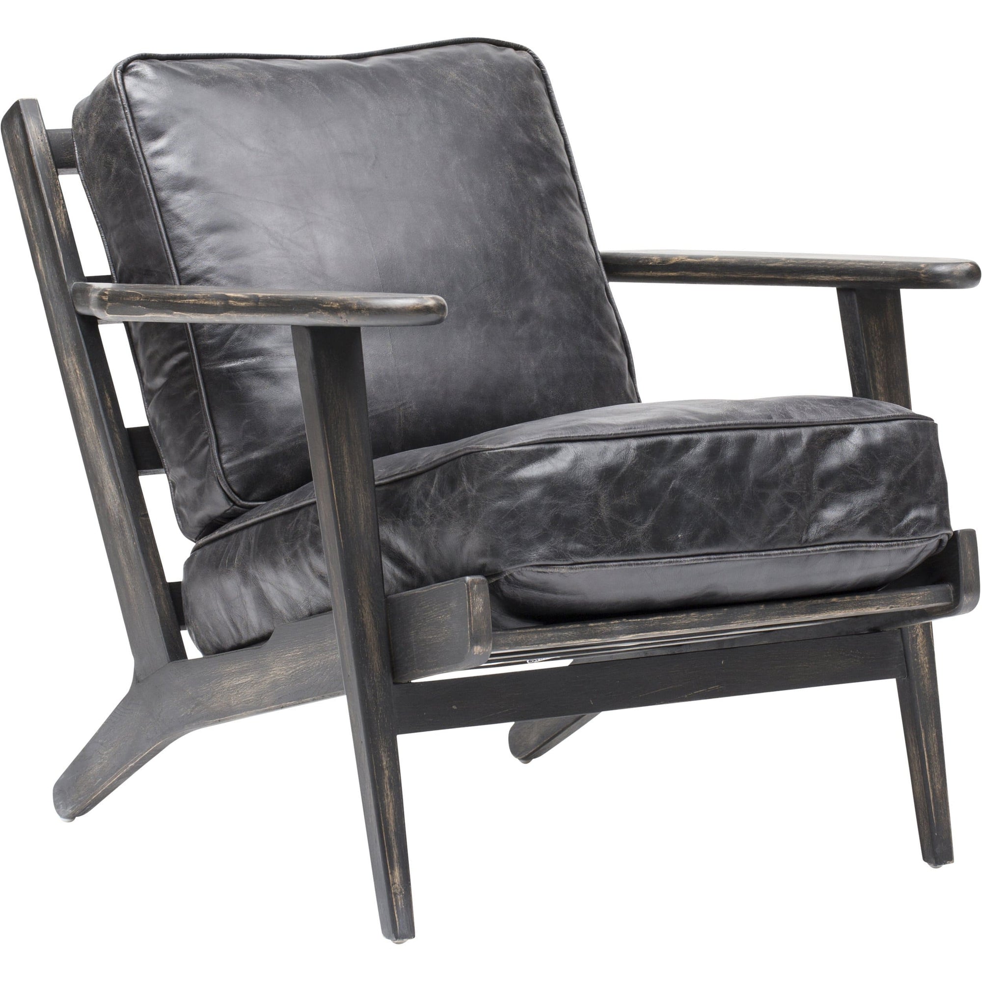 Brooks Leather Lounge Chair