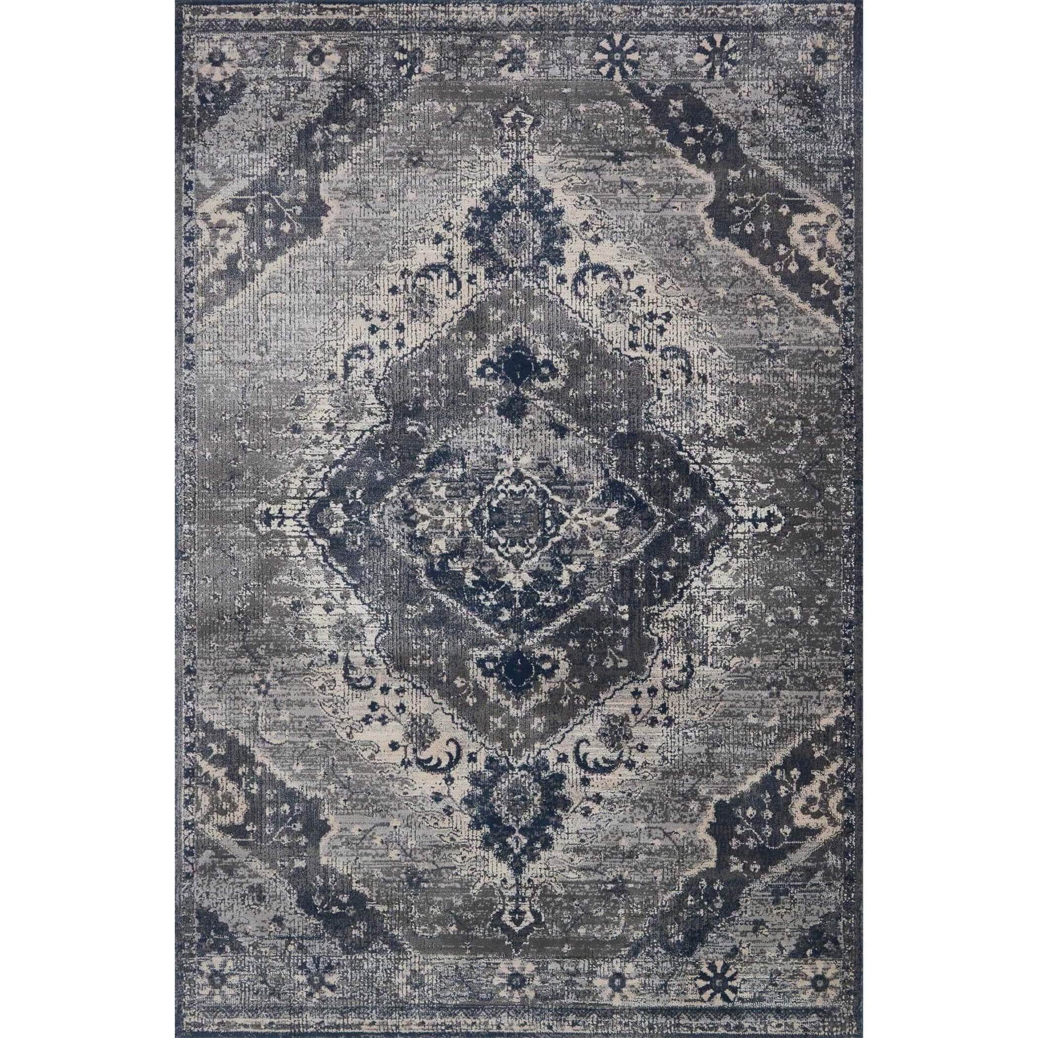 Image of Magnolia Home by Joanna Gaines x Loloi Rug Everly VY-07 Silver/Grey