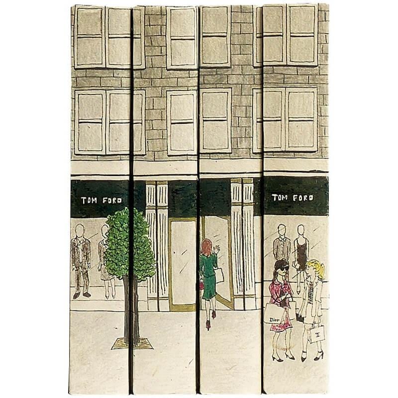 Fashion Stack of Books, Tom Ford Shops – High Fashion Home