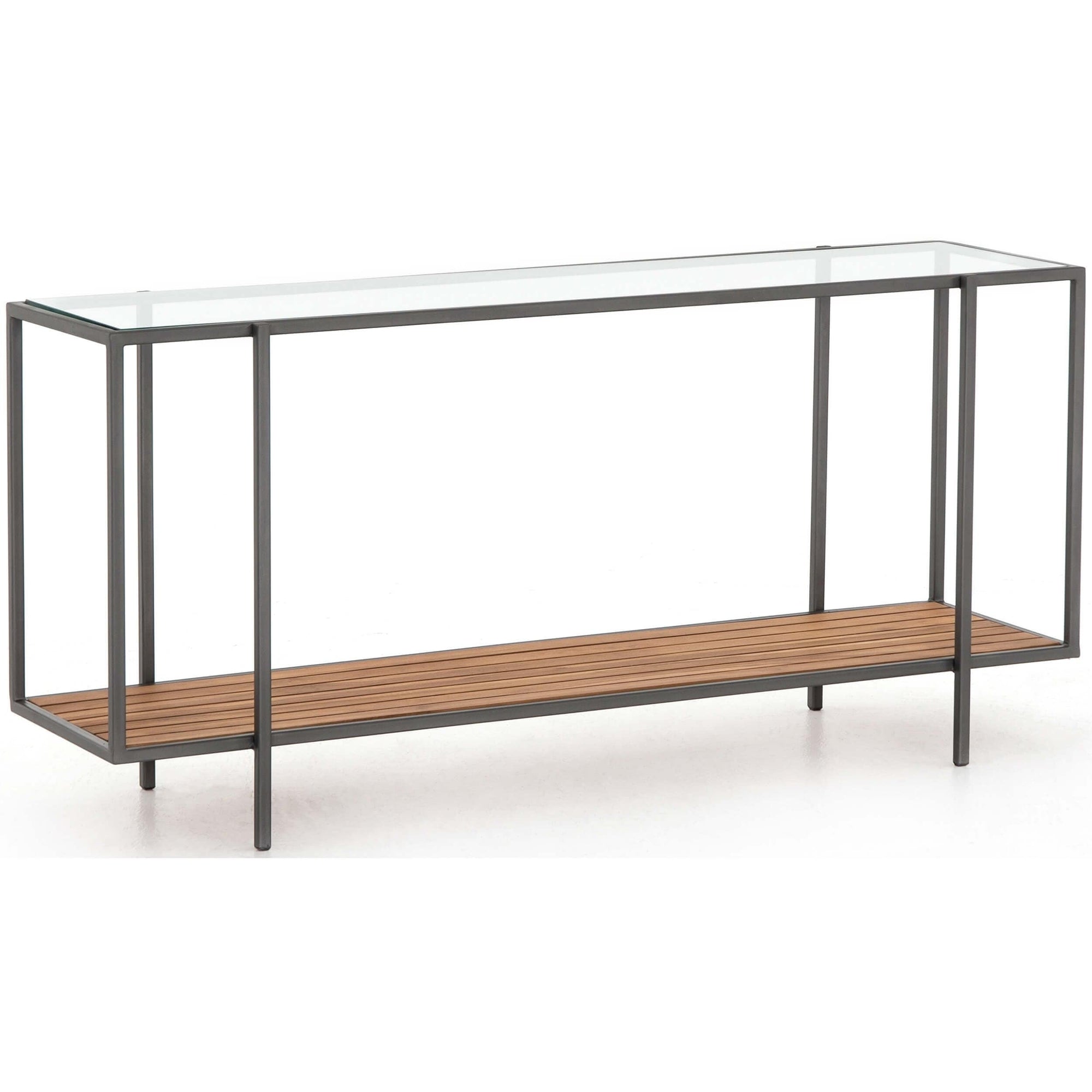 outdoor console table with cooler