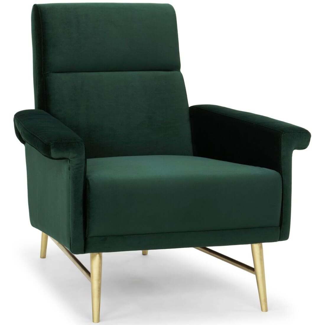 mathise chair emerald green – high fashion home