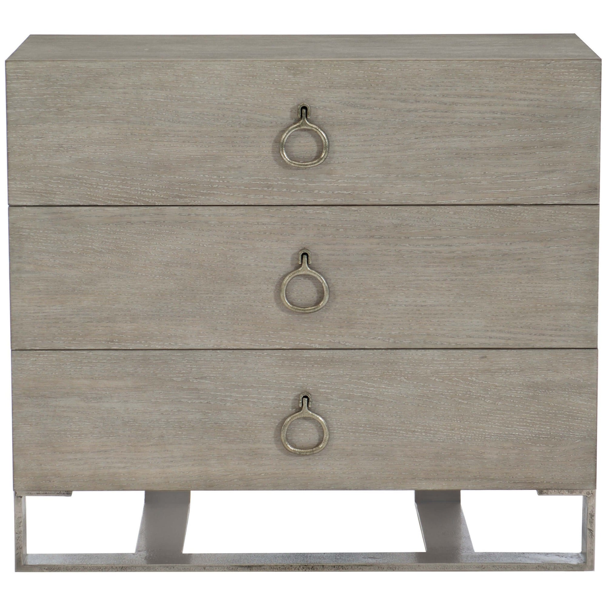 Linea Three Drawer Nightstand High Fashion Home