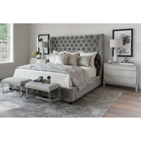 Simone Bed, Brussels Charcoal – High Fashion Home