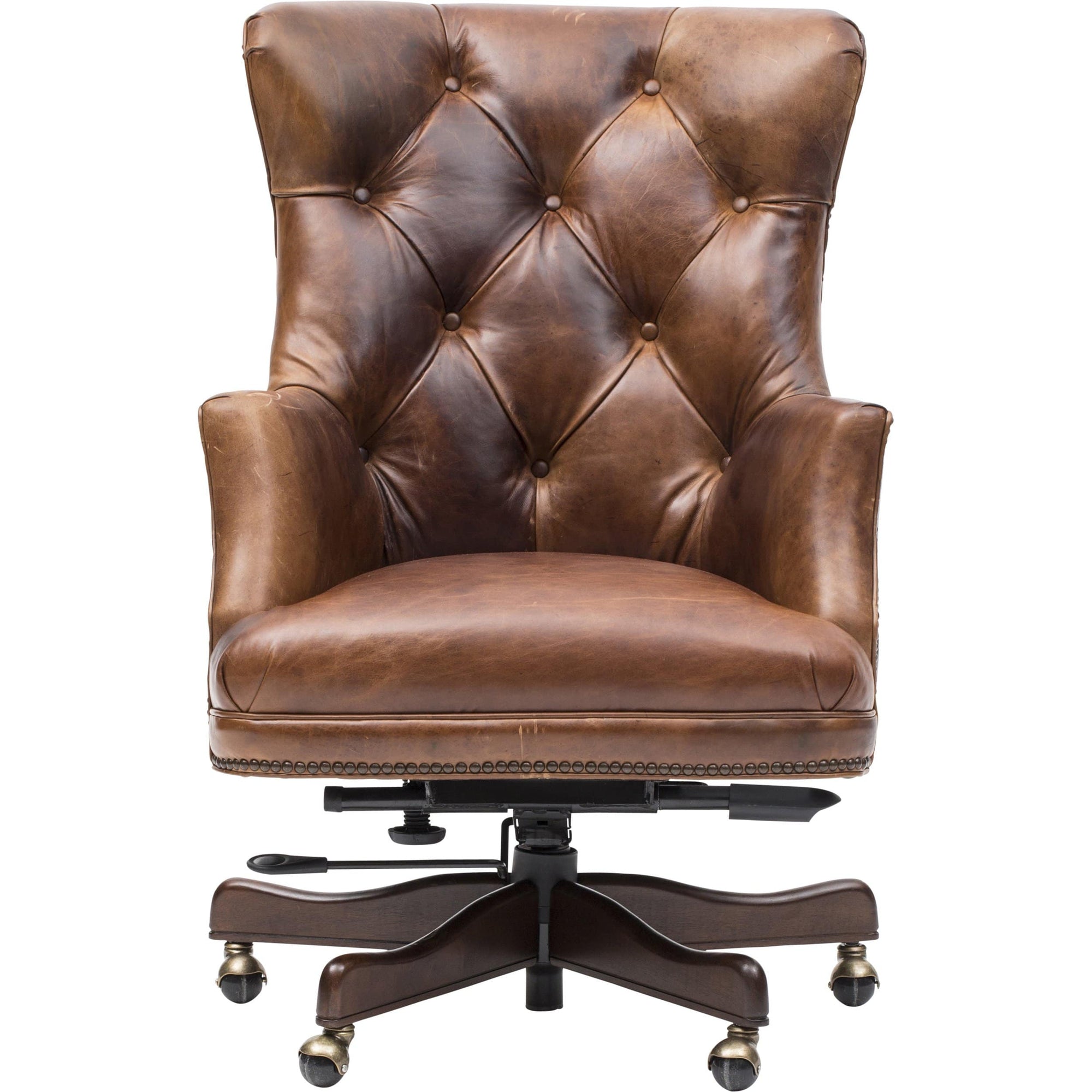 Hooker Leather Office Chair : Hooker Furniture Dwight Tilt Swivel Chair