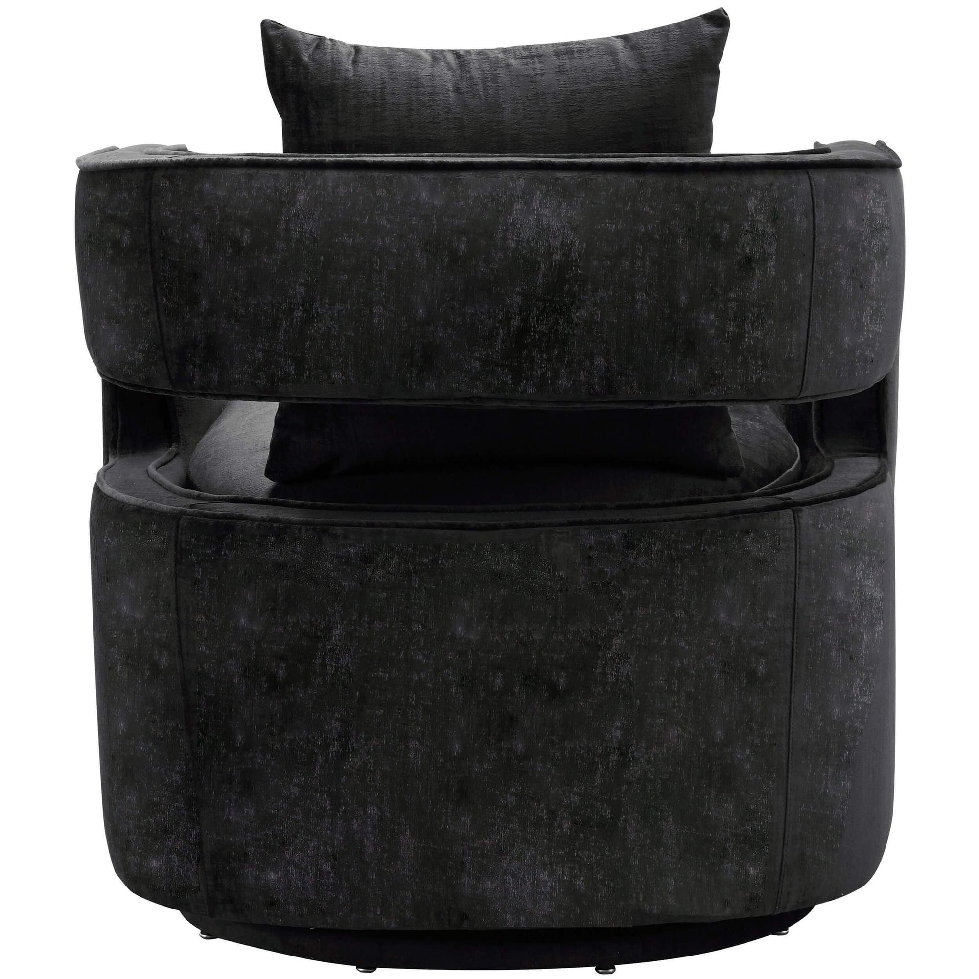 kennedy black swivel chair