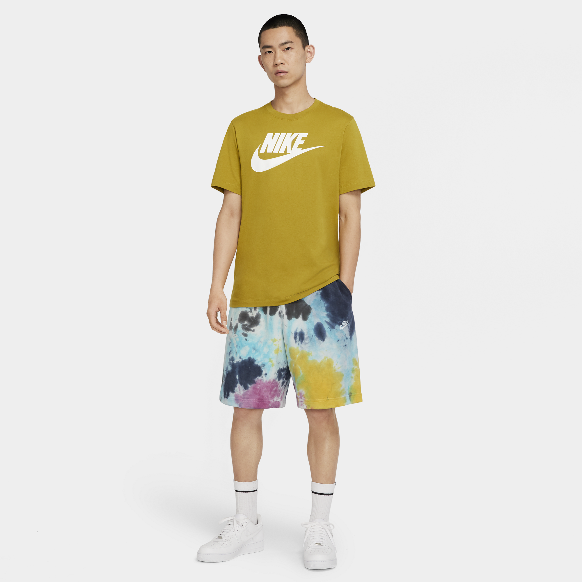 nike tie dye shorts mens