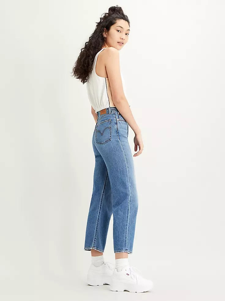 Levi's Ribcage Straight Ankle Women At The Ready – Alta