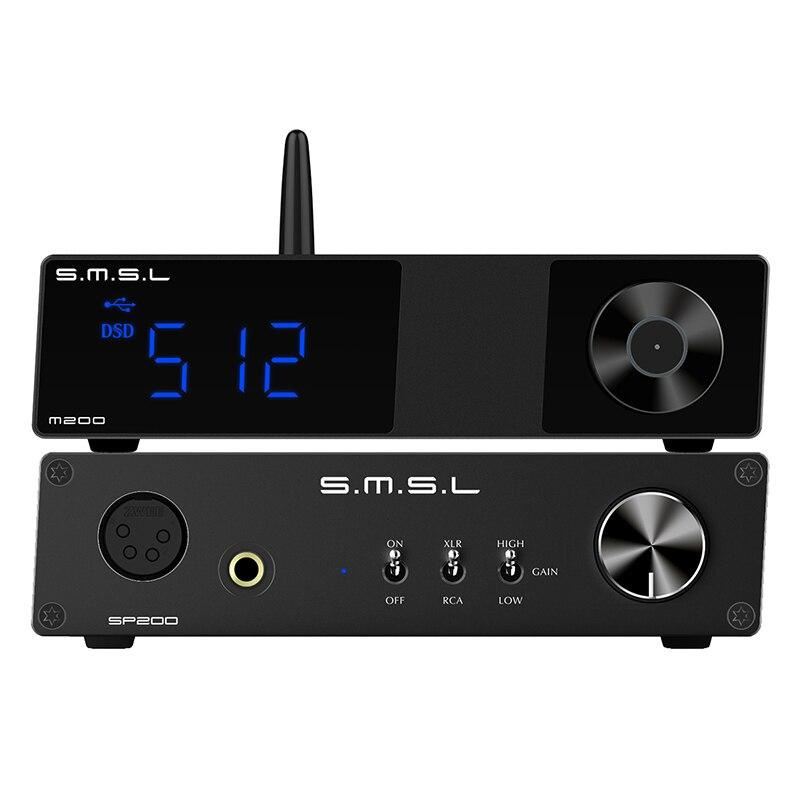 SMSL M200 DAC and SMSL SP200 THX Headphone Amp