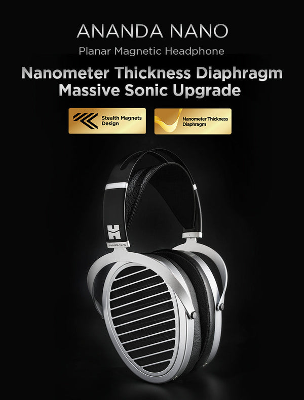 HiFiMan - ANANDA NANO  Planar Magnetic Headphones • Magna Hifi