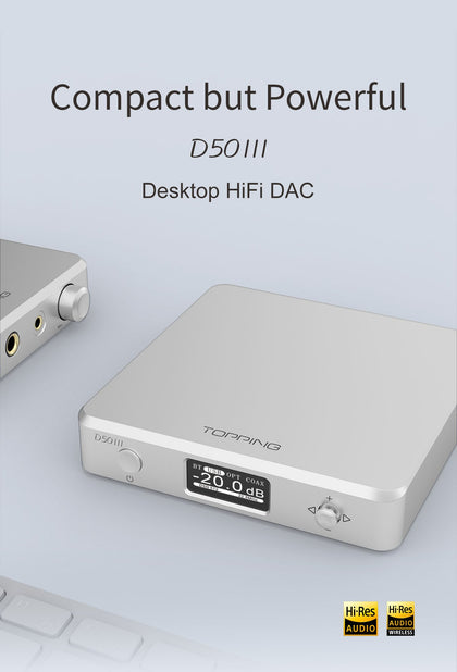 TOPPING D50 III Desktop DAC – Apos