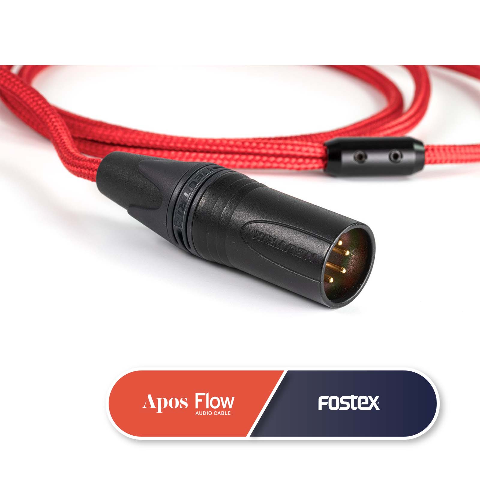 Apos Flow Headphone Cable for [Fostex] TH610 / TH900mk2 / TH909
