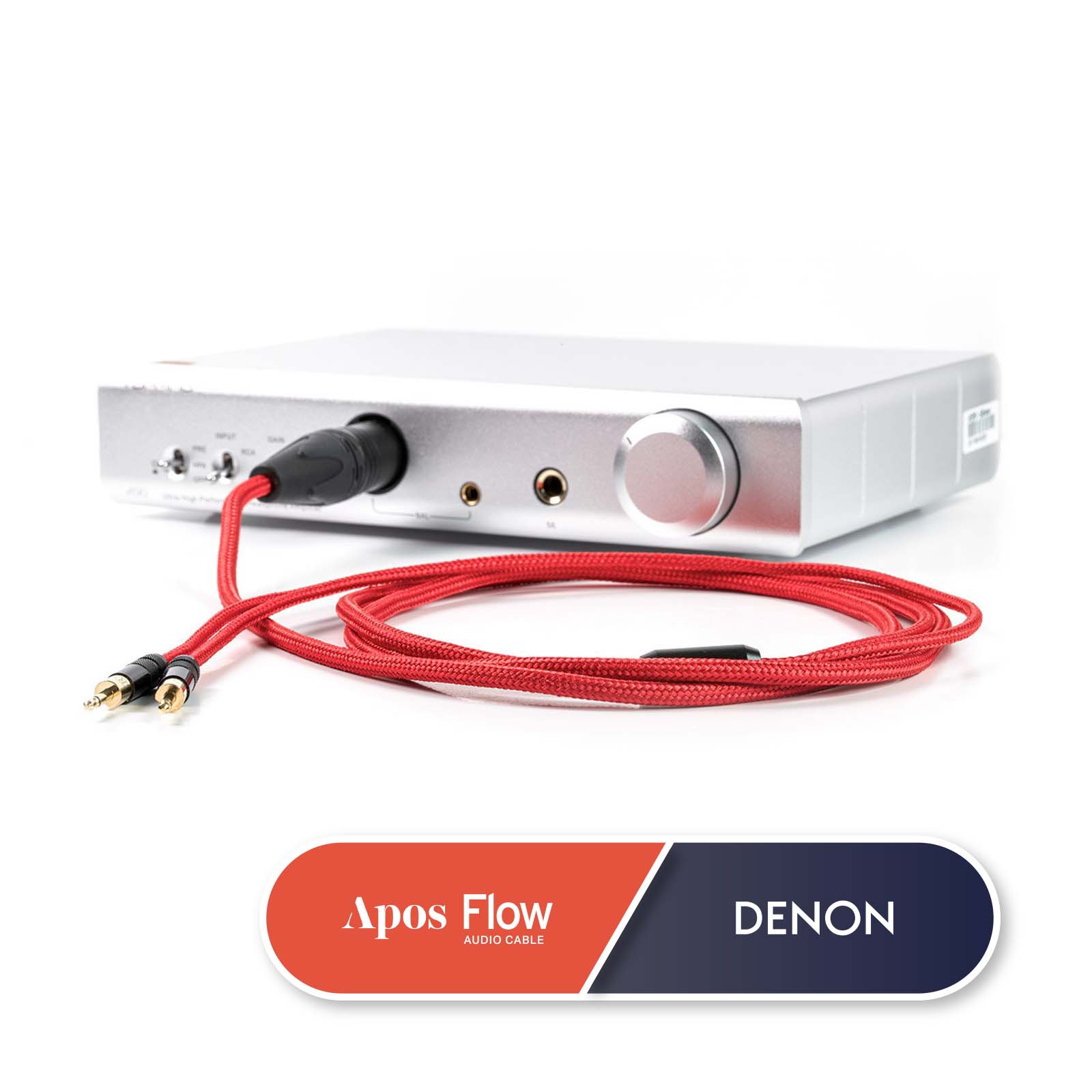 Apos Flow Headphone Cable for [Denon] AH-D5200 / AH-D7200 / AH-D9200