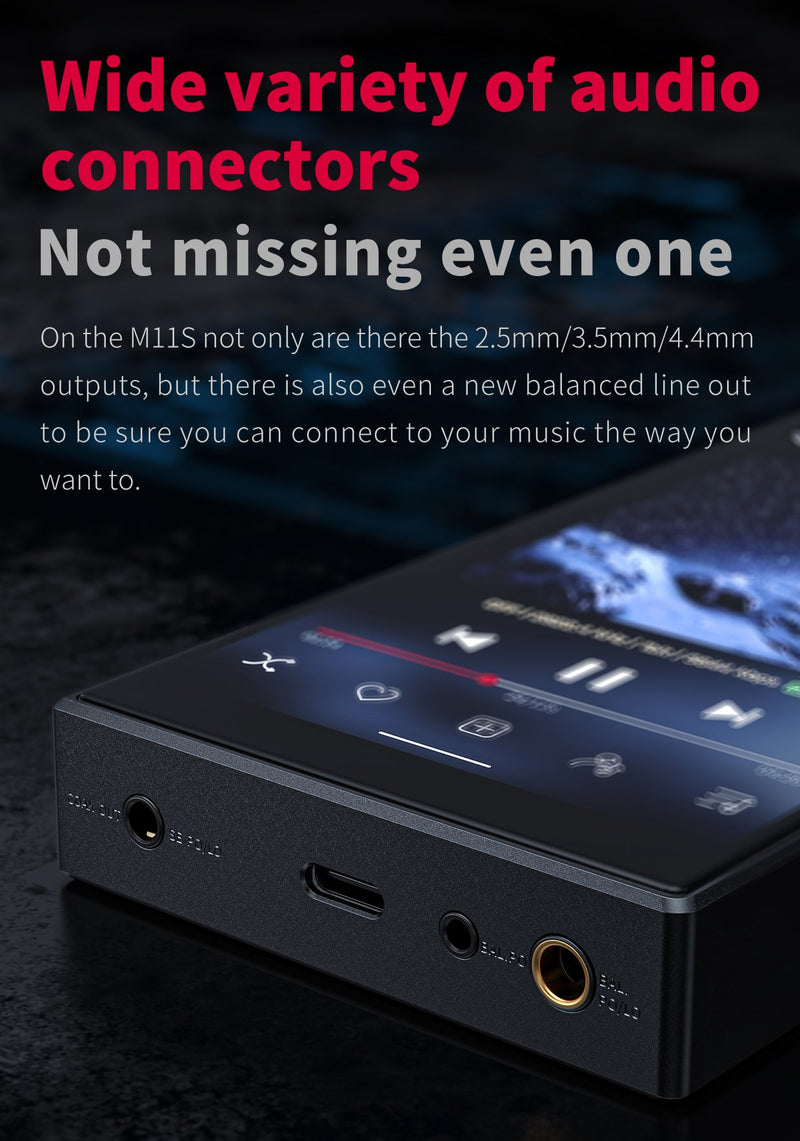 FiiO M11S ポータブルオーディオプレーヤー-