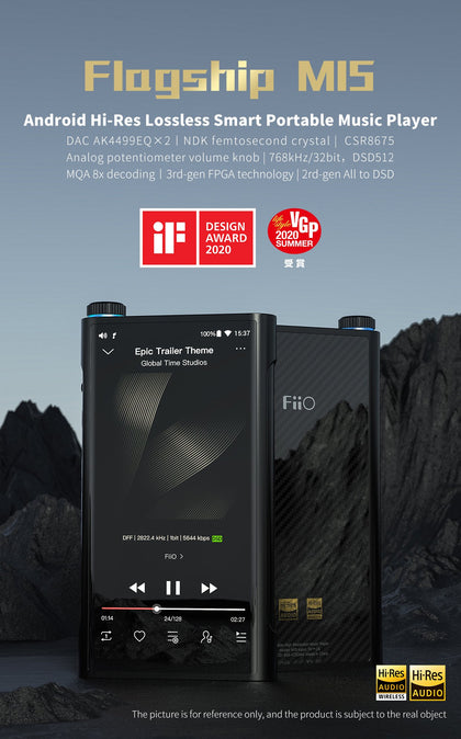 FiiO M15 Portable Music Player – Apos Audio